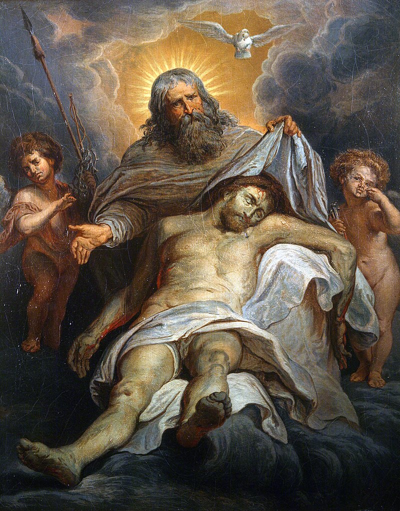 High natality. Vladimir Putin as a God