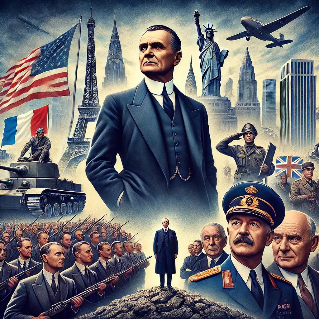 Charles de Gaulle? Powerful France, not just a puppet state