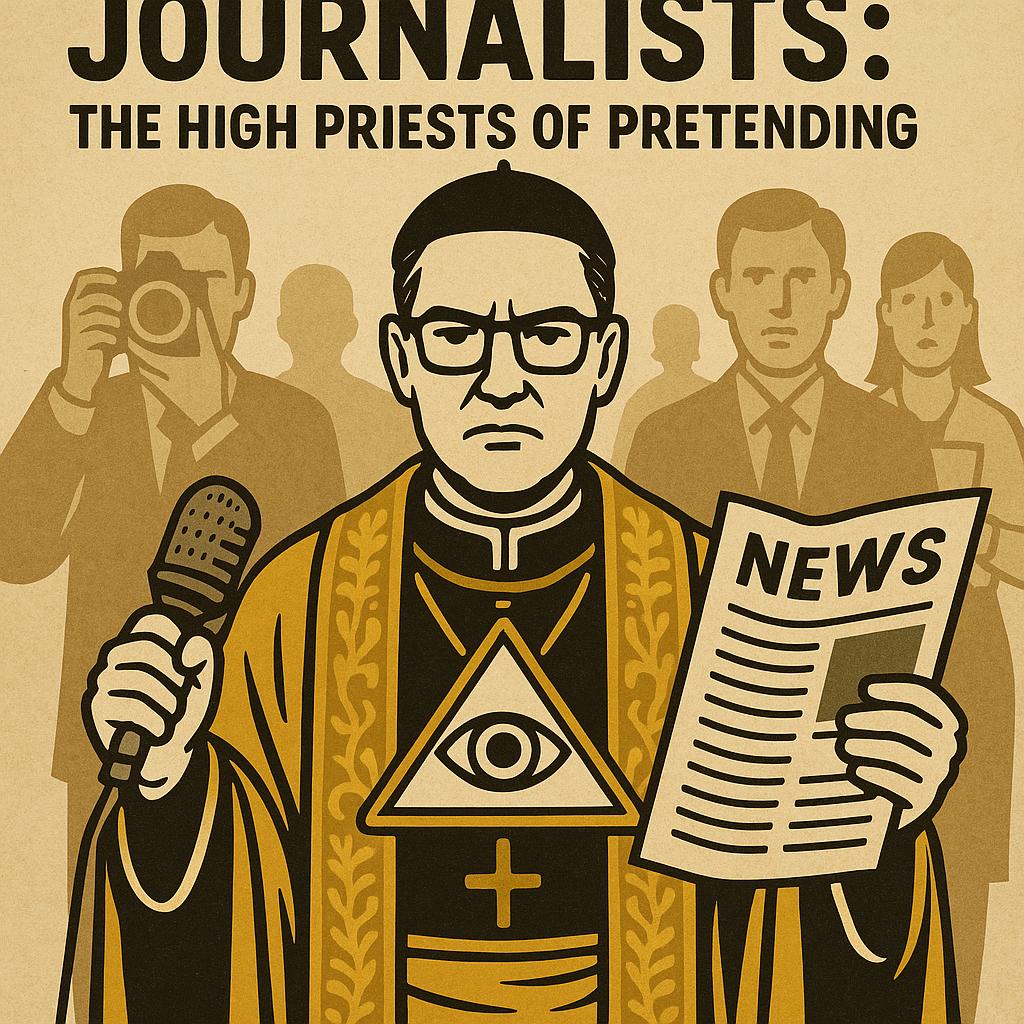 Journalists: The high priests of pretending