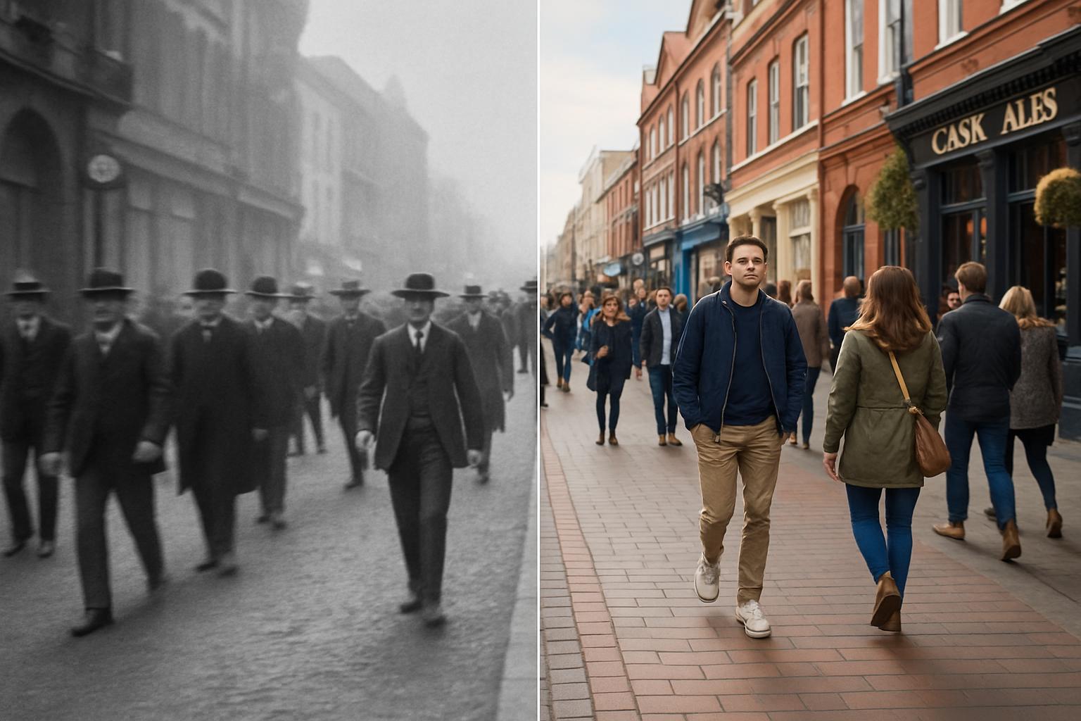 The past is not black and white – it is now