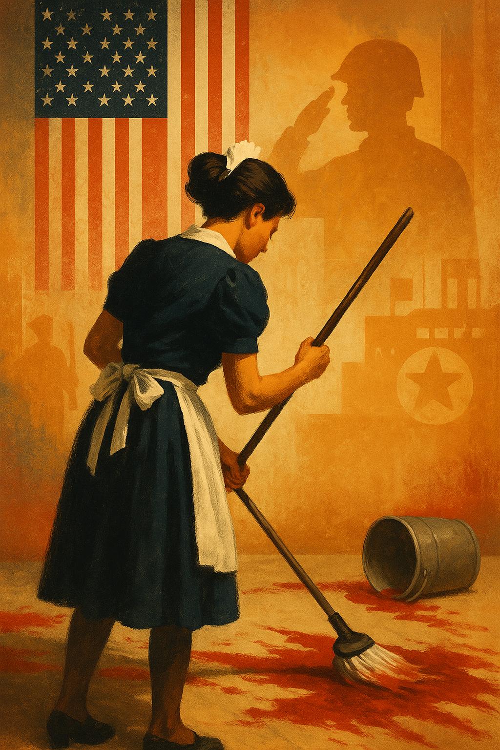 US nationalism as a useful maid