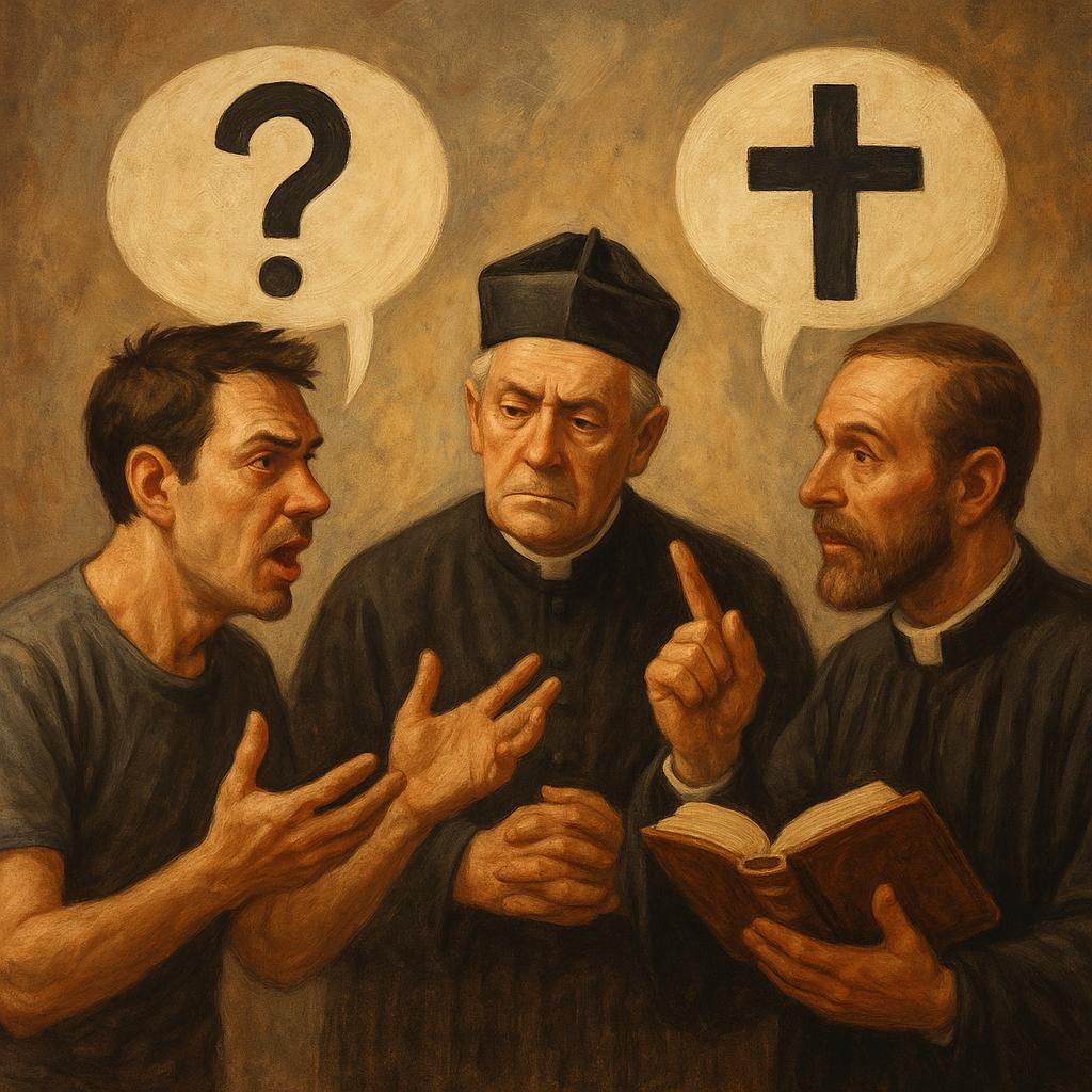 Does arguing with priests make sense?