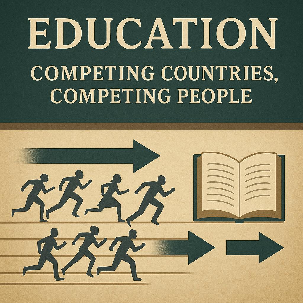 Education system: Competing countries, competing people