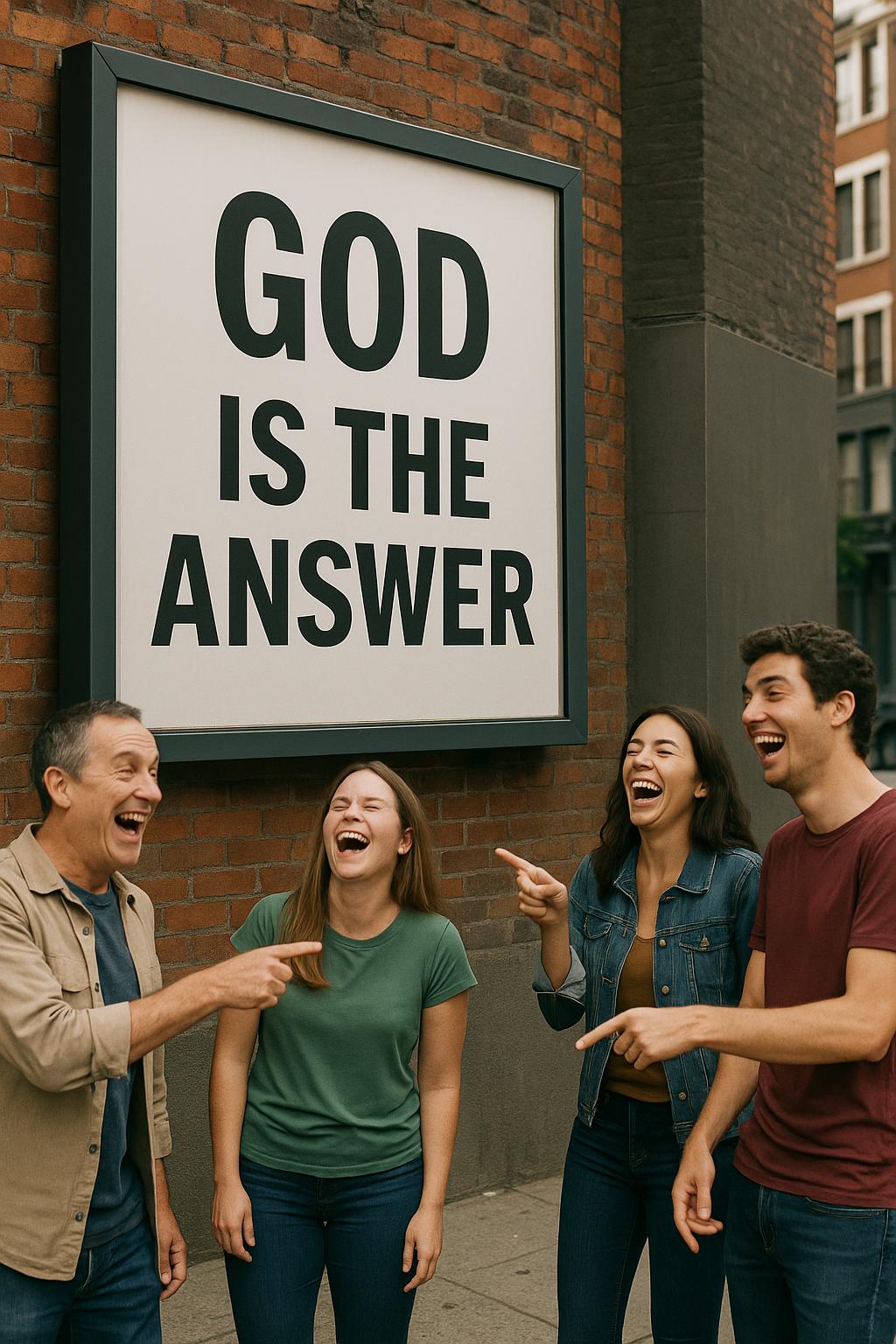 When God inspires laughter: Culture and religion collide
