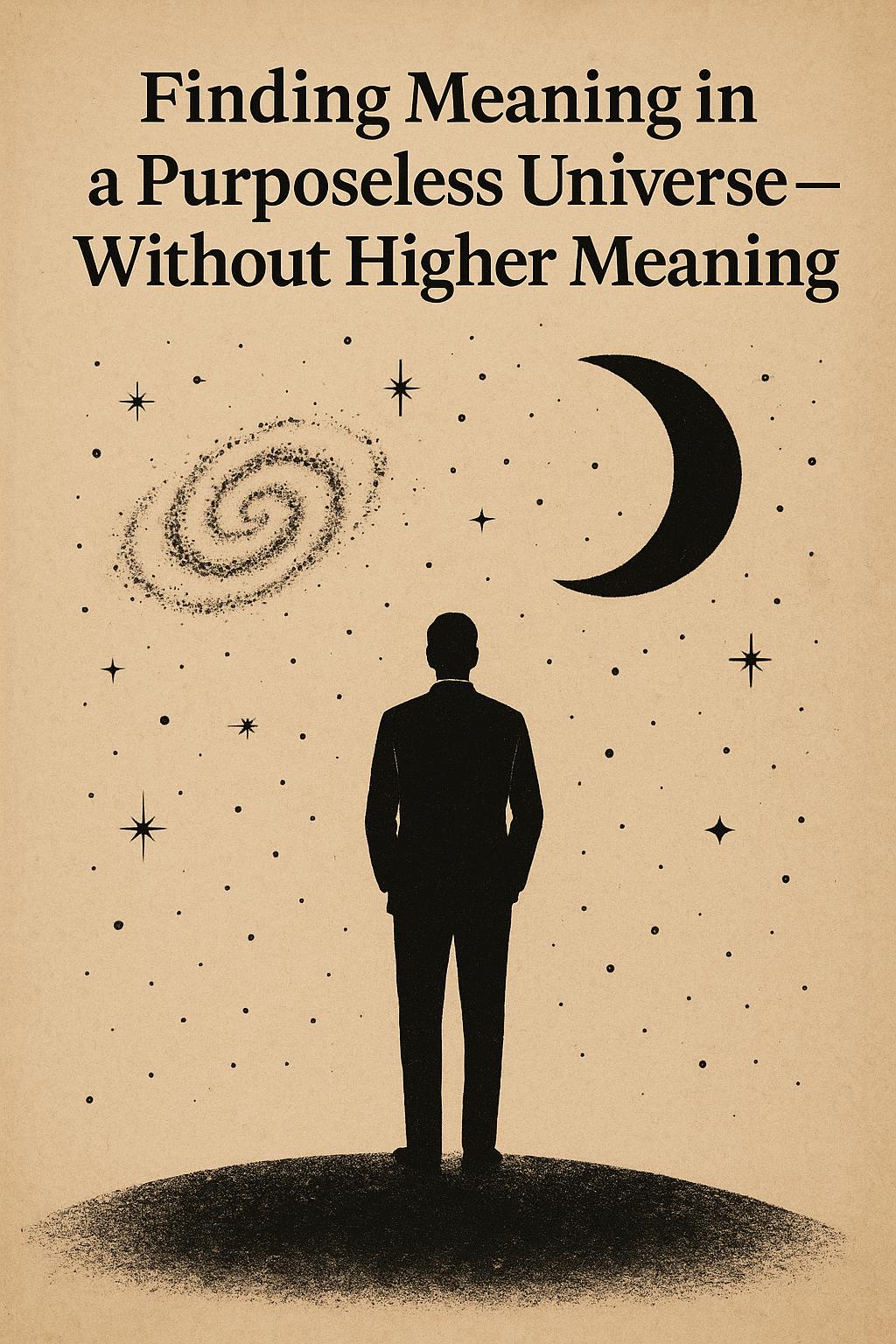 No higher purpose: Finding meaning in a purposeless universe