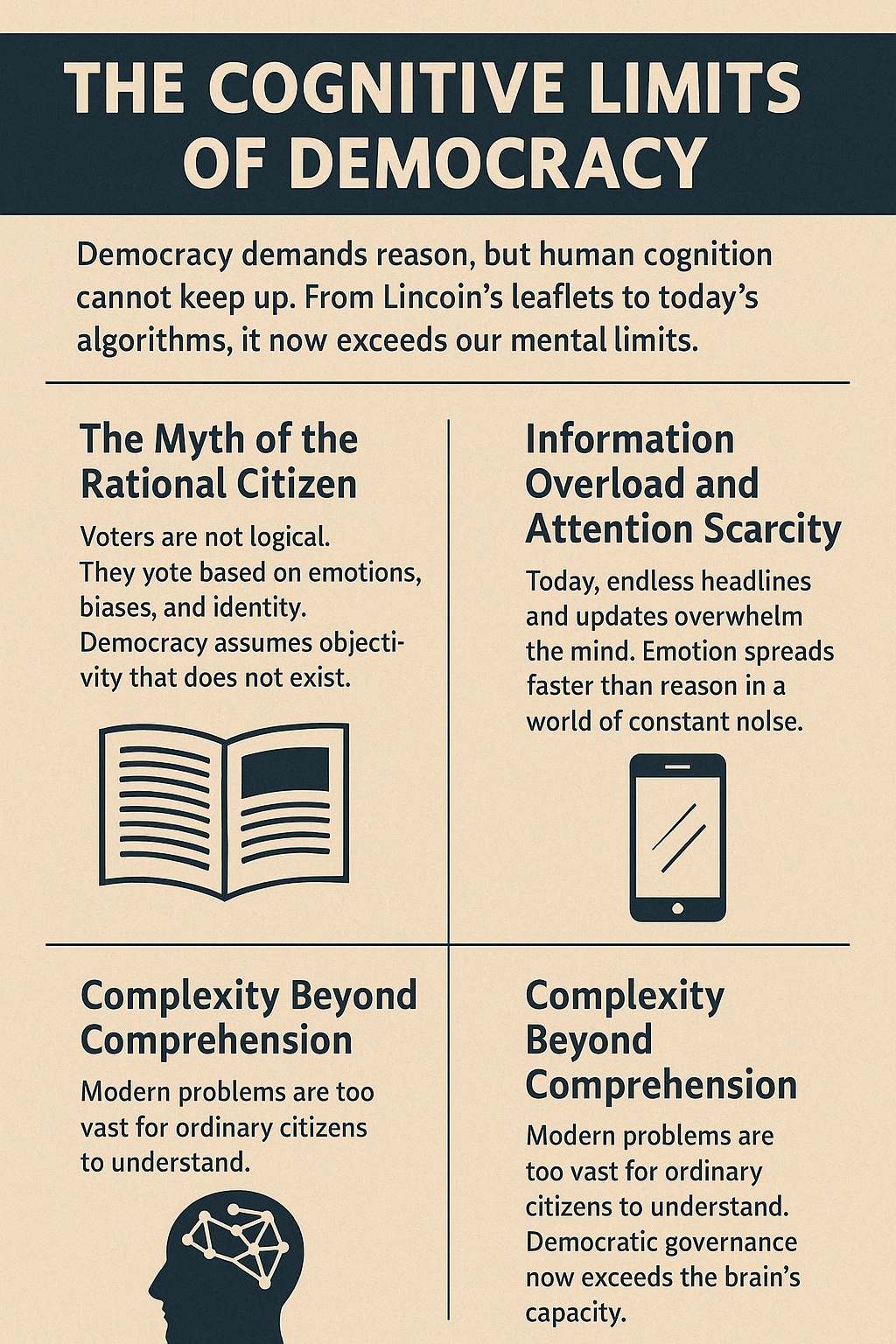 The cognitive limits of democracy