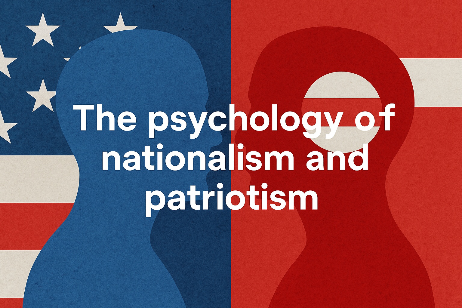 The psychology of nationalism and patriotism