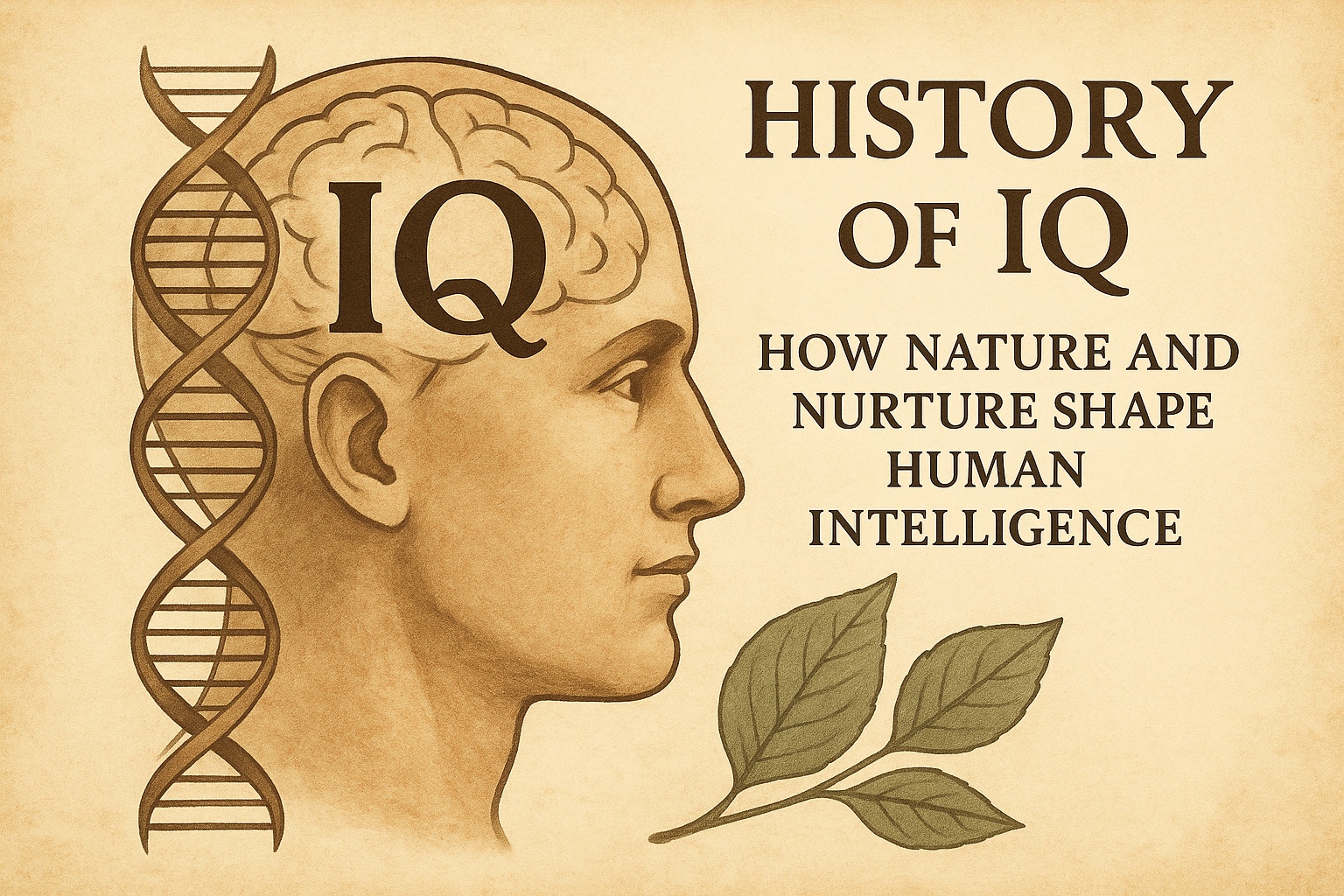The history of IQ and the nature vs. nurture debate