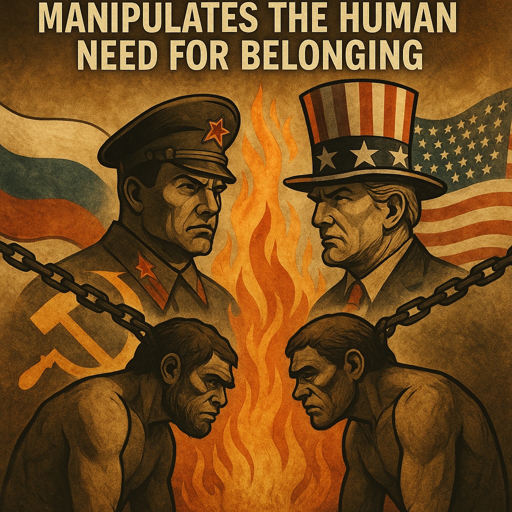 How nationalism manipulates the human need for belonging