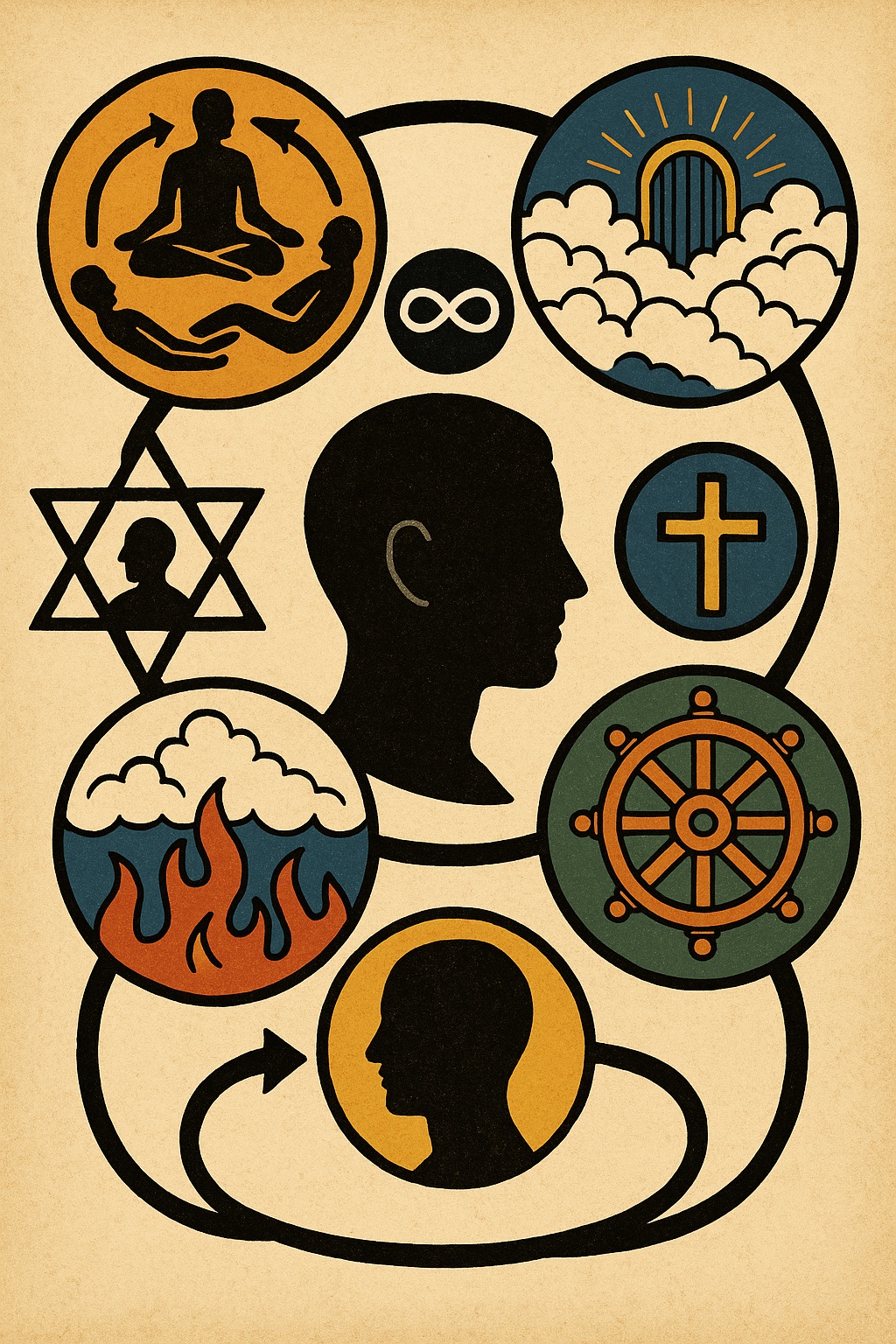 No heaven, no rebirth, no return