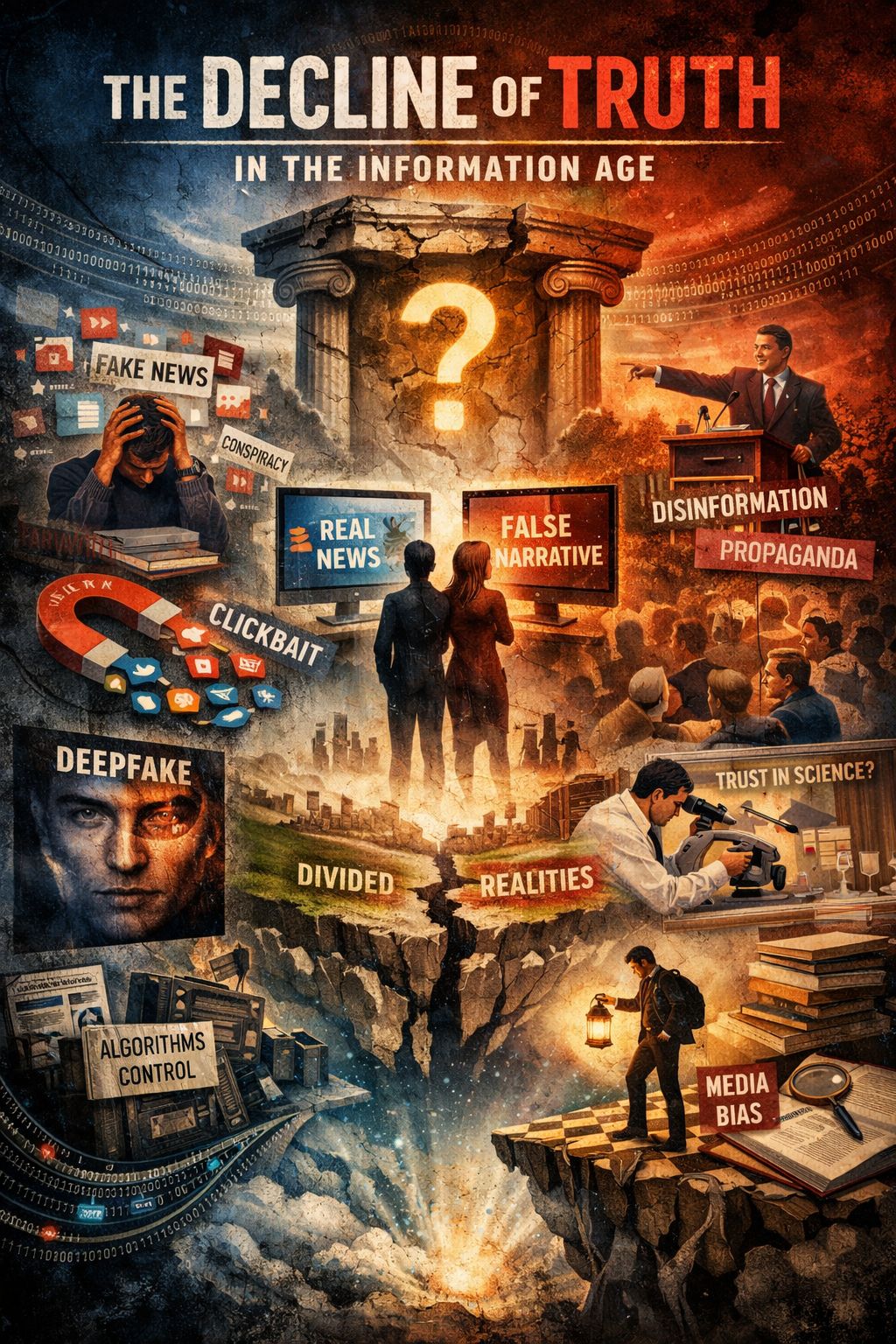 The decline of truth in the information age