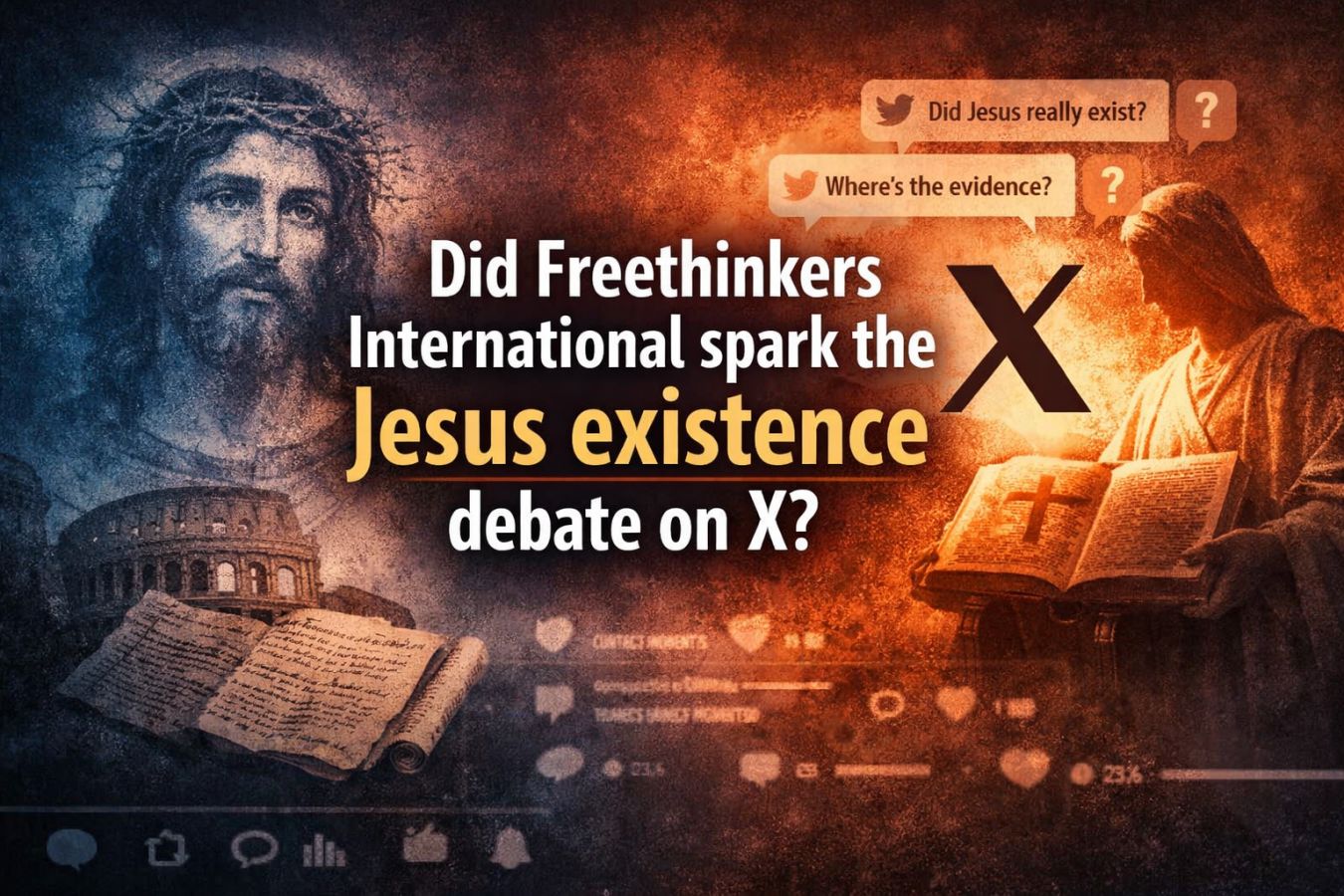 Jesus non-existence on X. Is it Freethinkers International’s work?