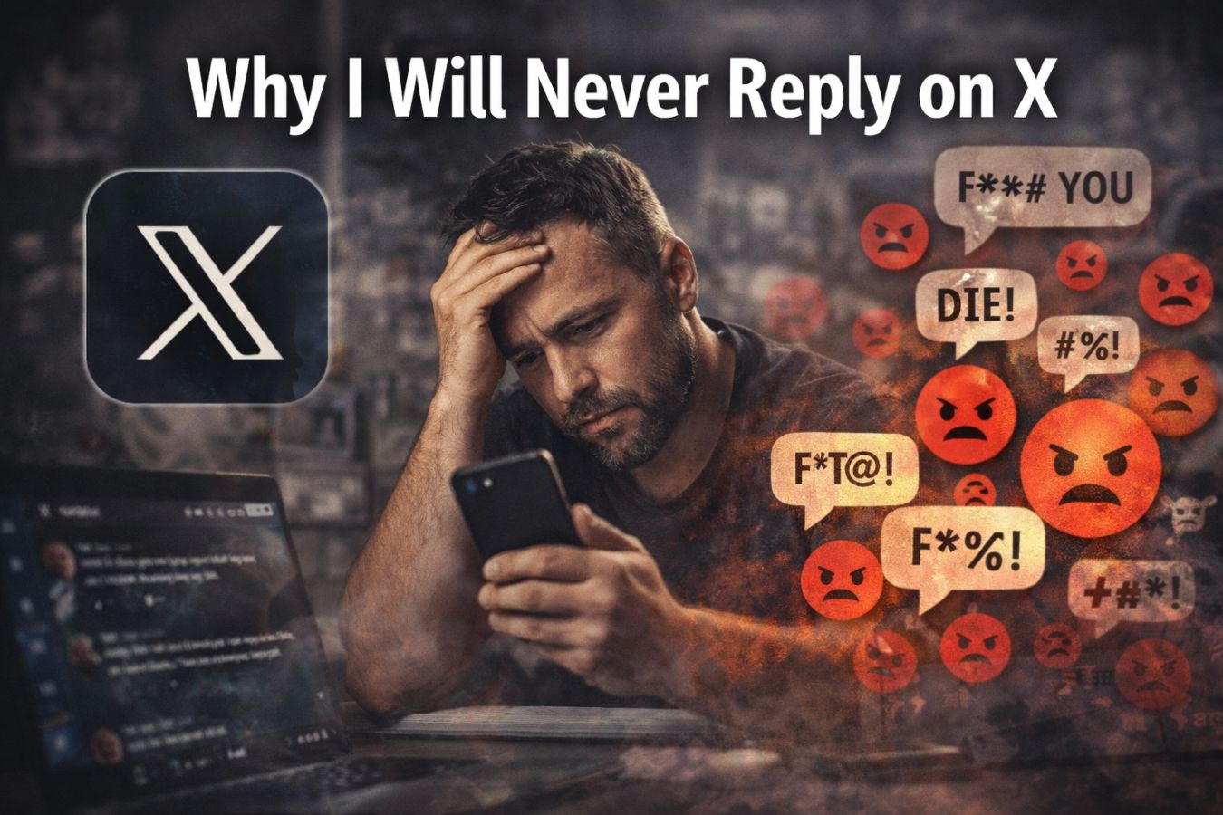 Why I will never reply on X?