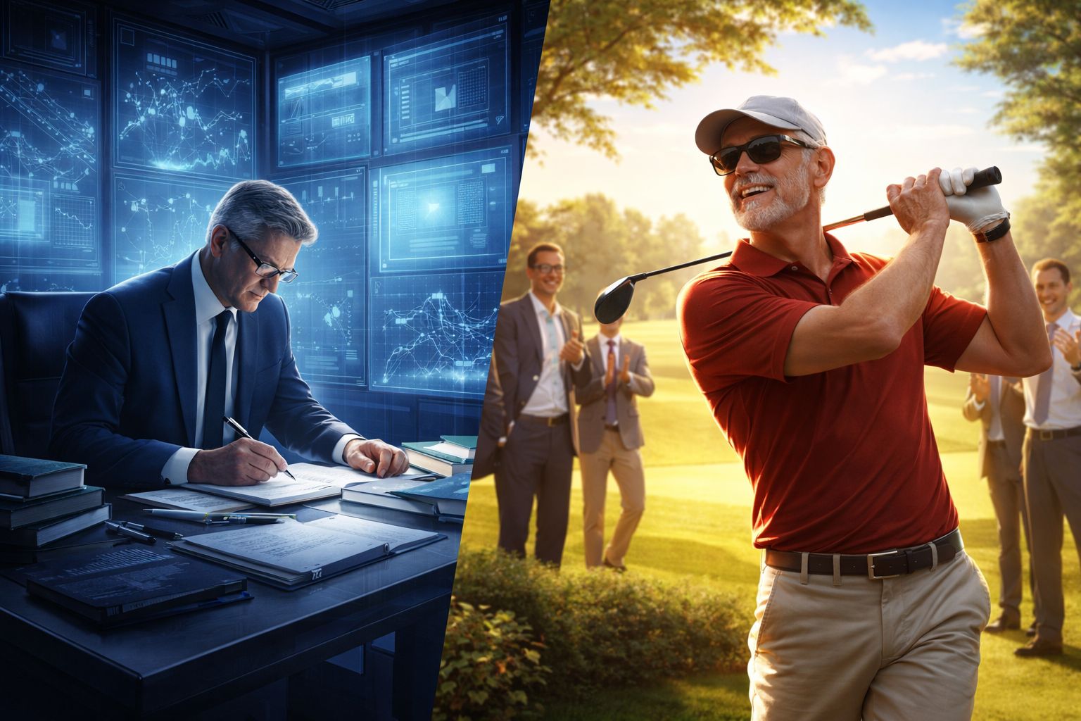 The president as a rational decision machine, we get the opposite