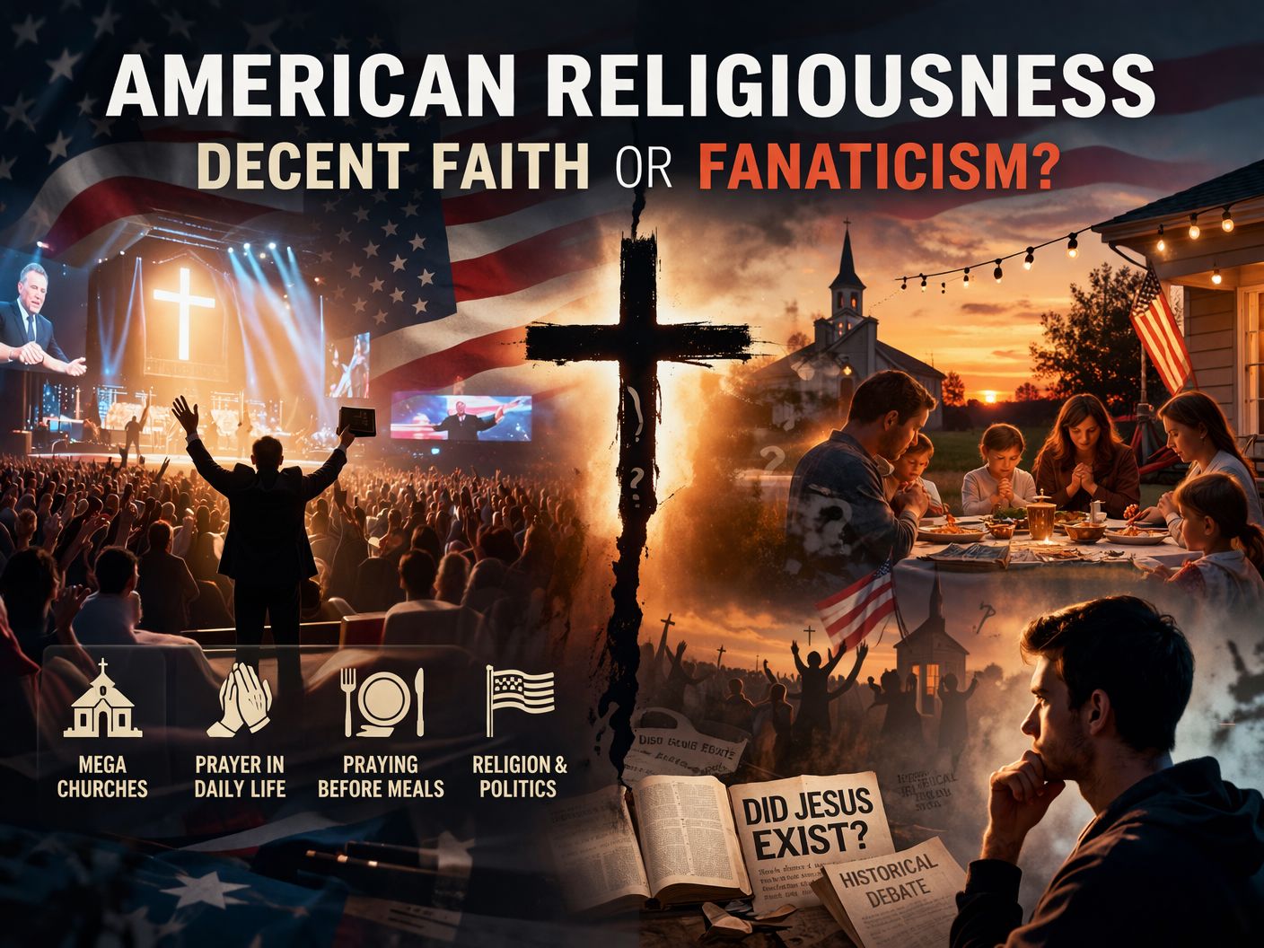 American religiousness: Decent or fanaticism?