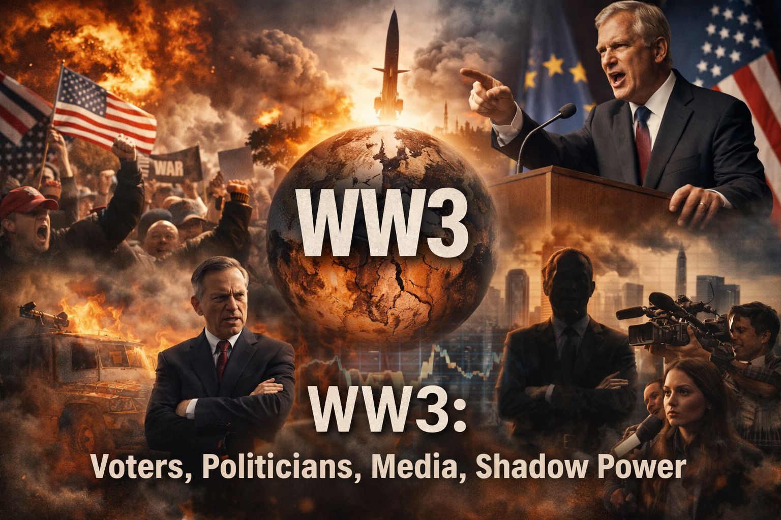 WW3 and stupidity: Voters, politicians, media, shadow eminences