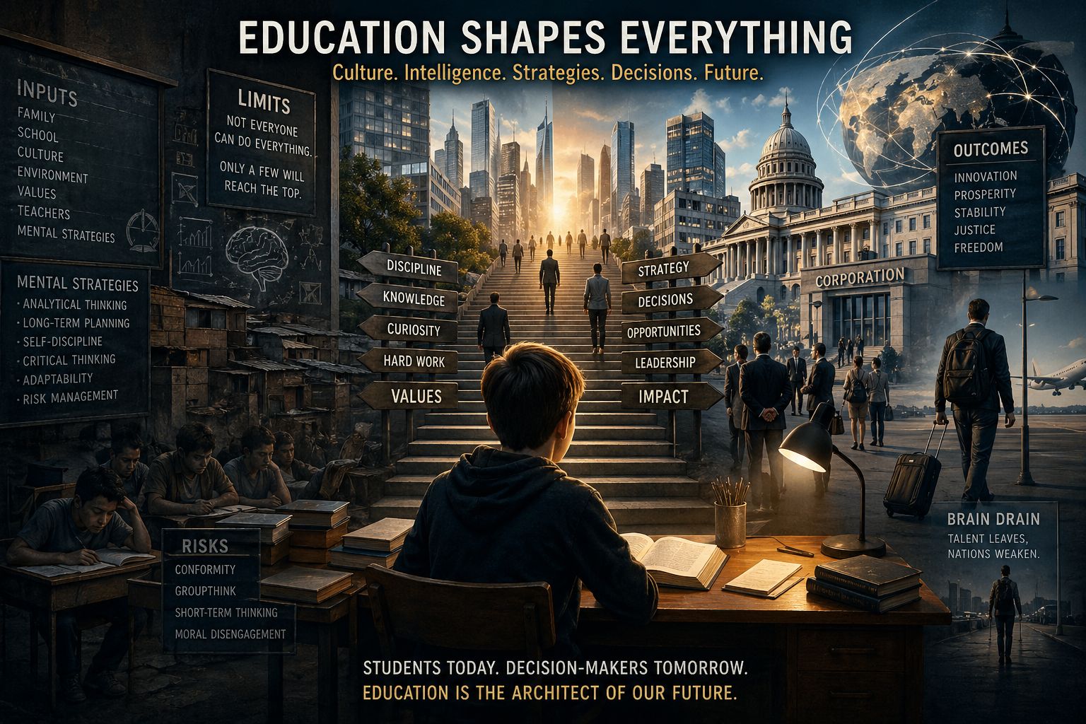 How far education goes: For those who cannot imagine