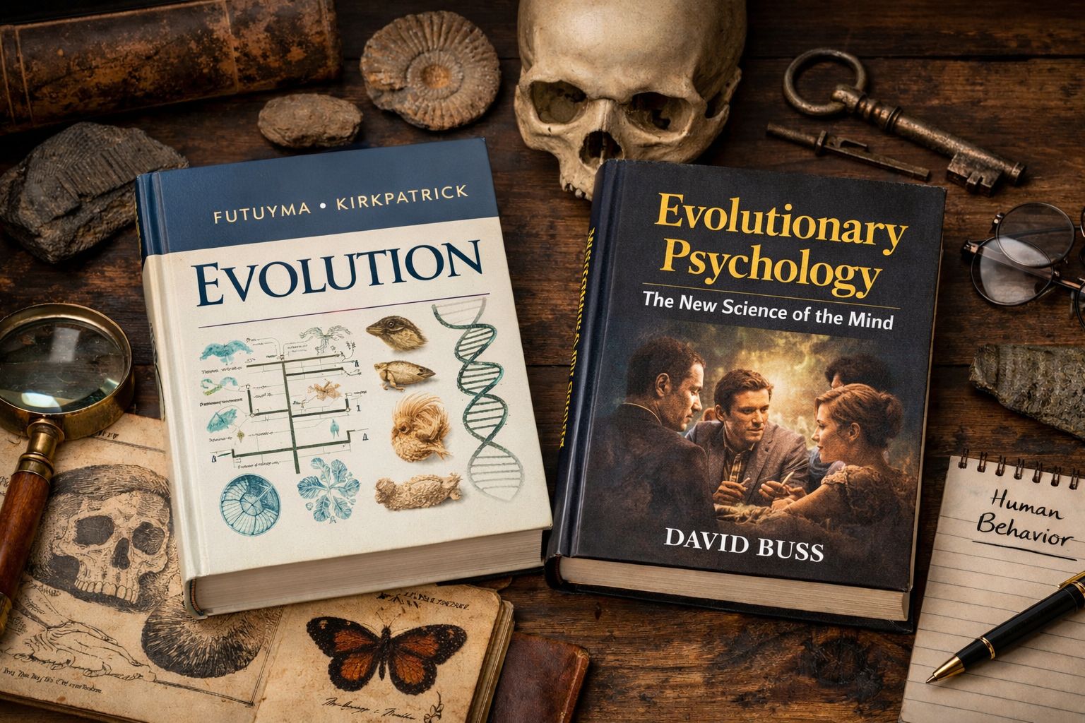 What makes me believe in evolution? People act like animals