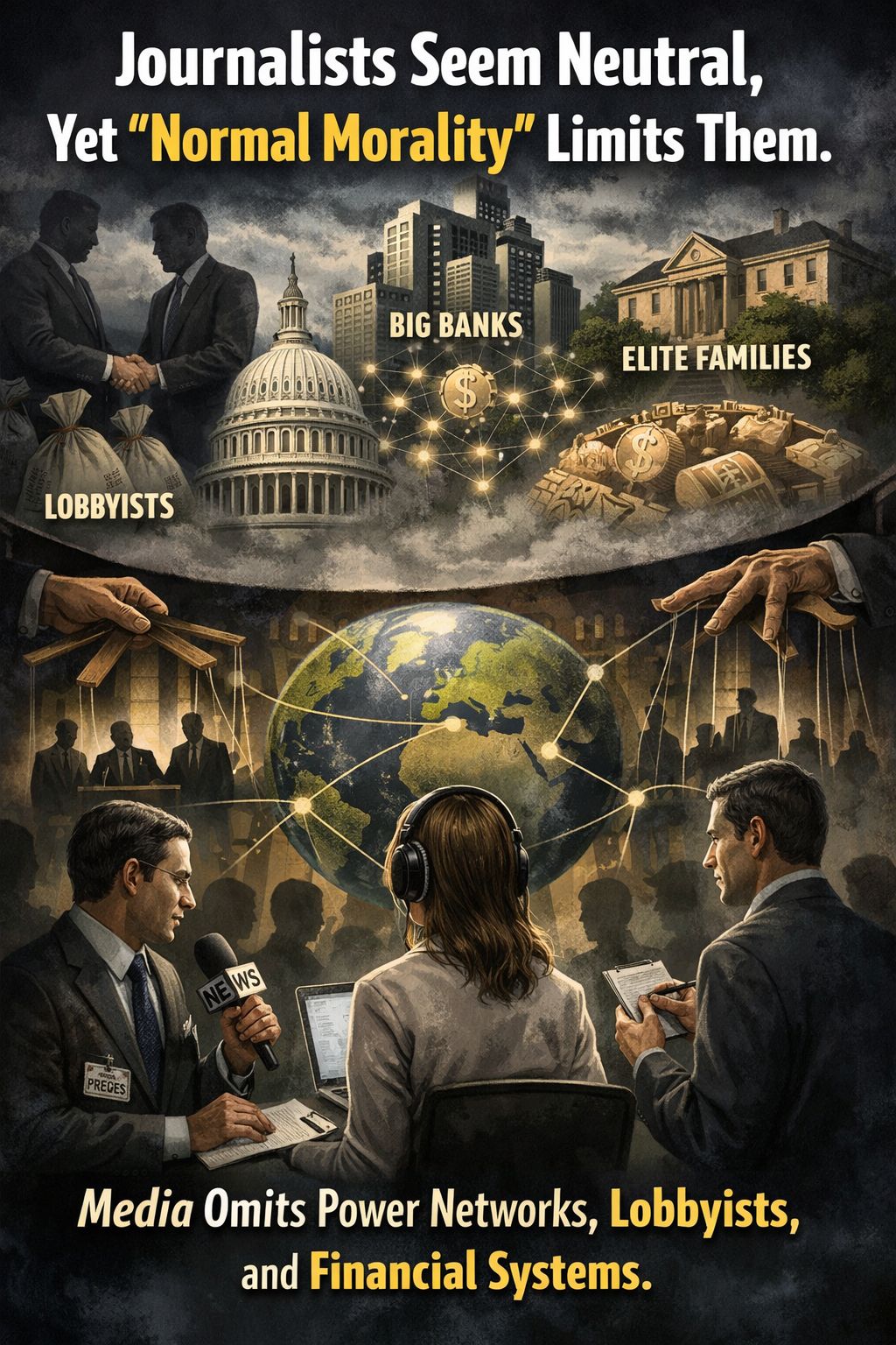 The worst thing: Journalists are “normally moral”