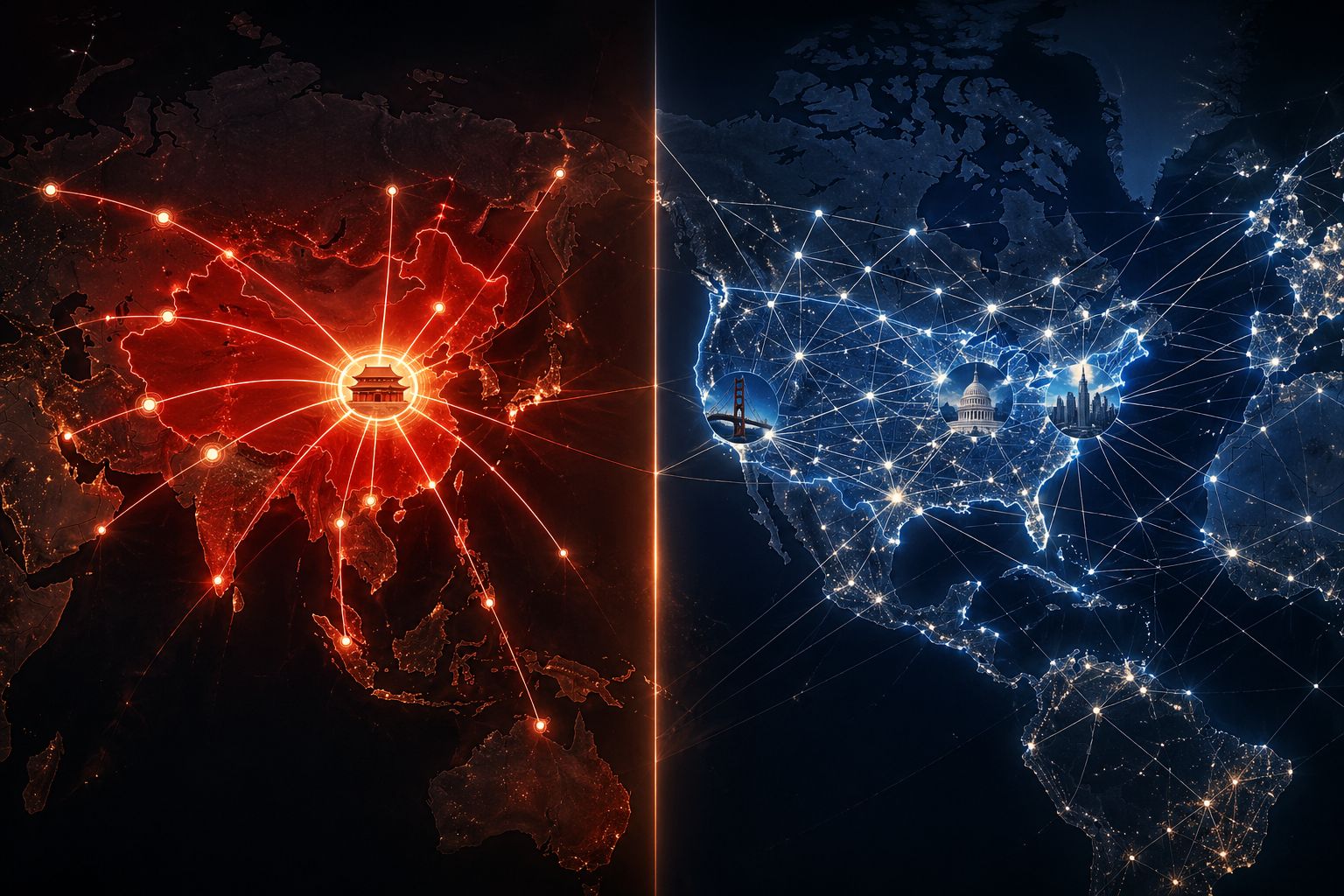 China as one mega-lobbyist, America as a battlefield of lobbies
