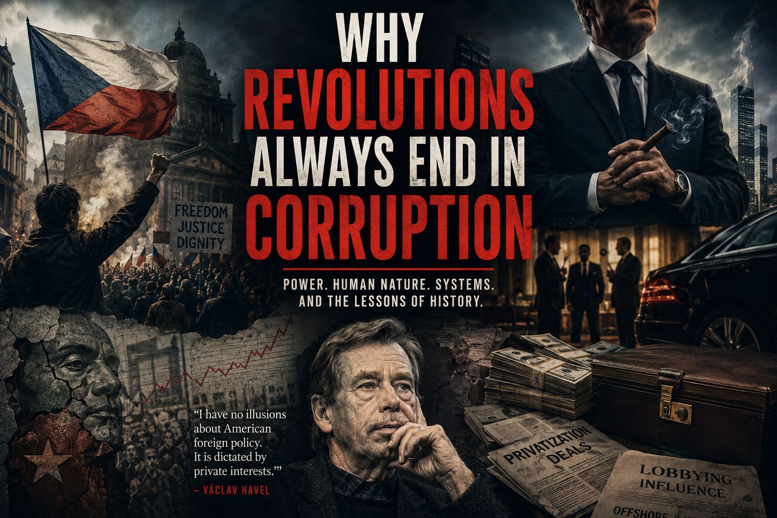 Why revolutions always end in corruption
