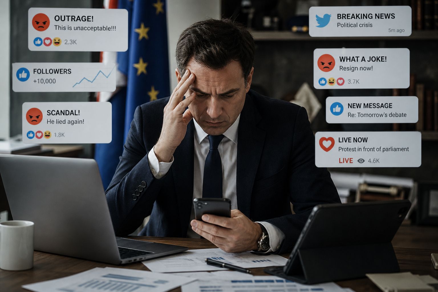 The illusion of choice: How social media decides elections
