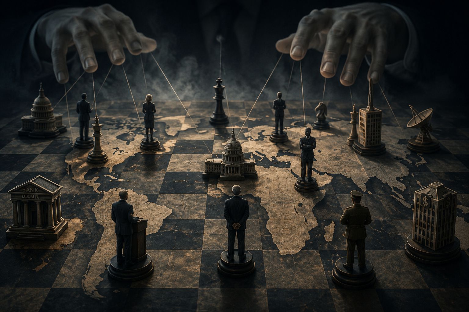 Organized Illuminati and Deep State? They exist to some extent
