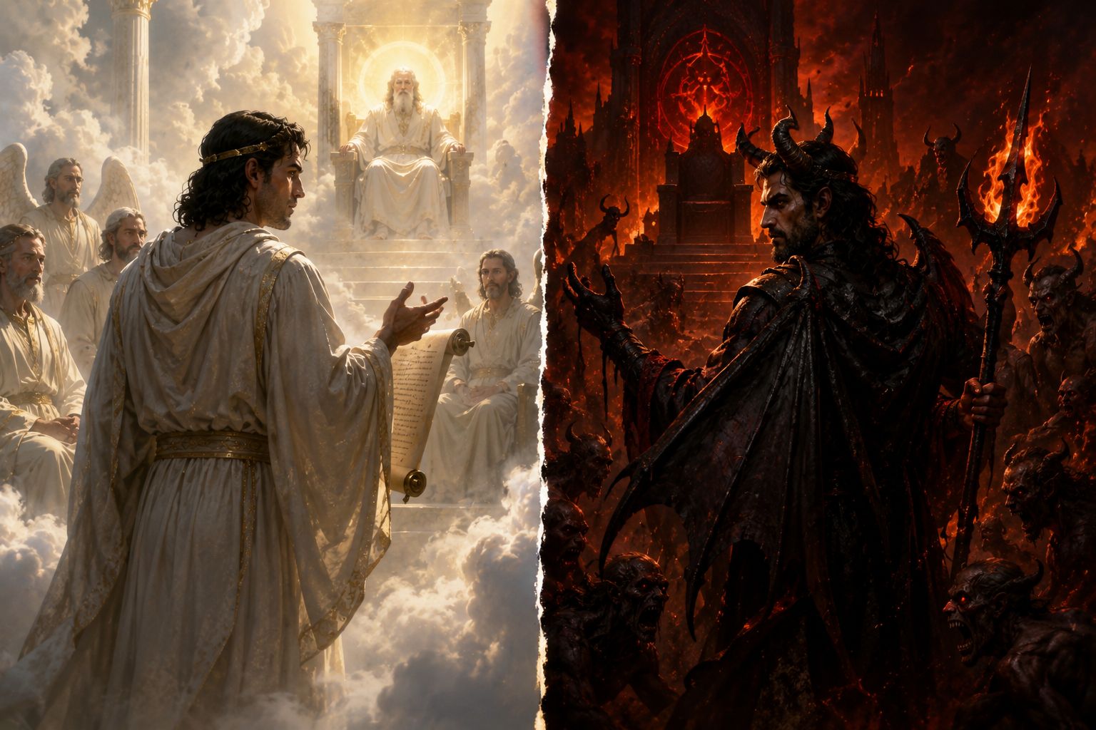 Christianity made Satan far more powerful than Judaism