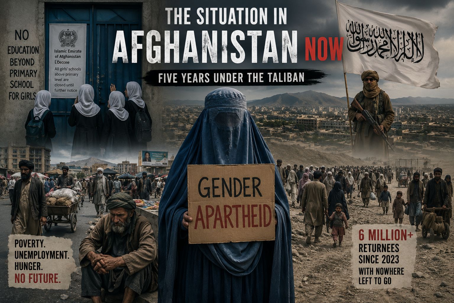 The situation in Afghanistan now: Five years under the Taliban