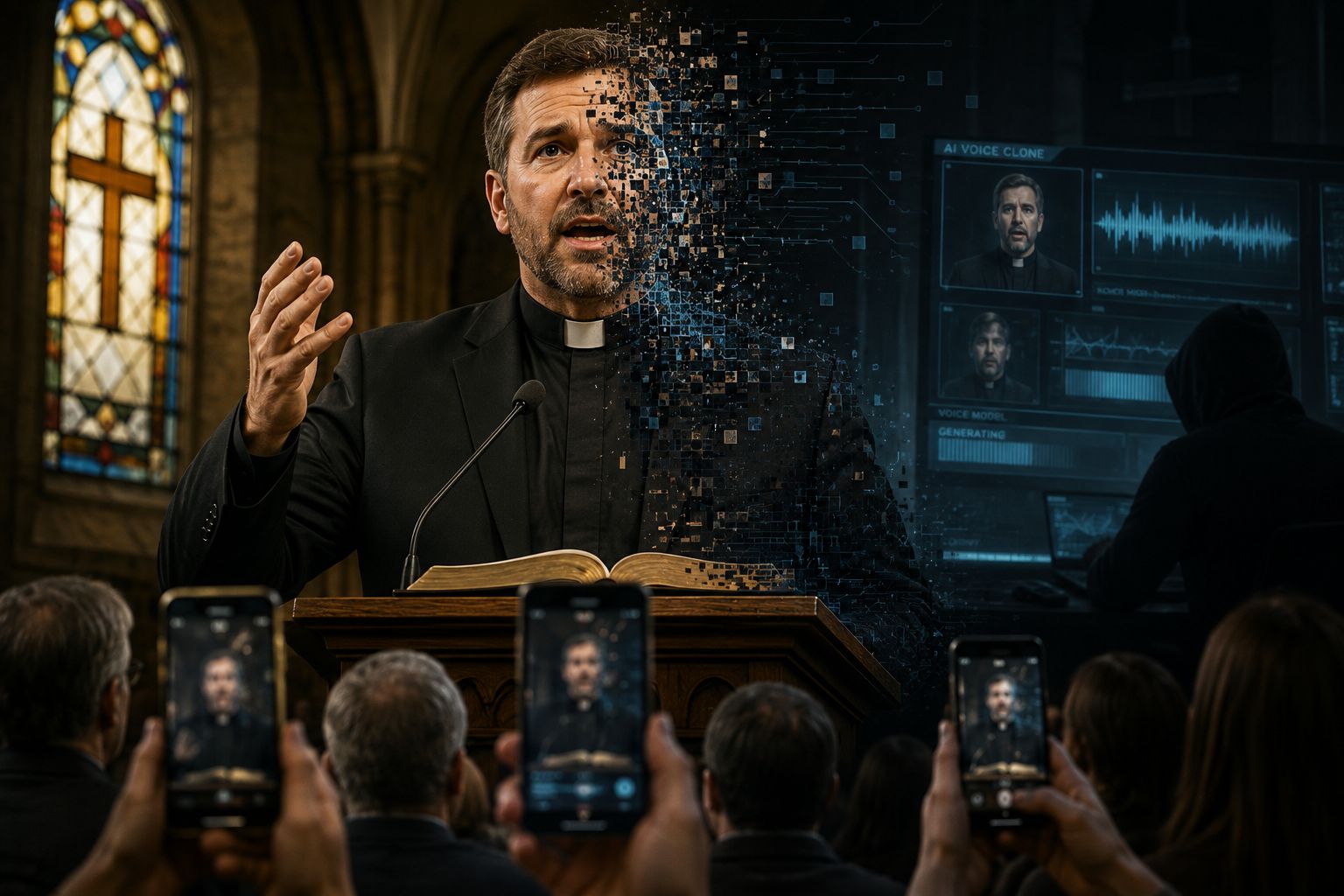 God didn’t say that. Neither did your pastor. AI did