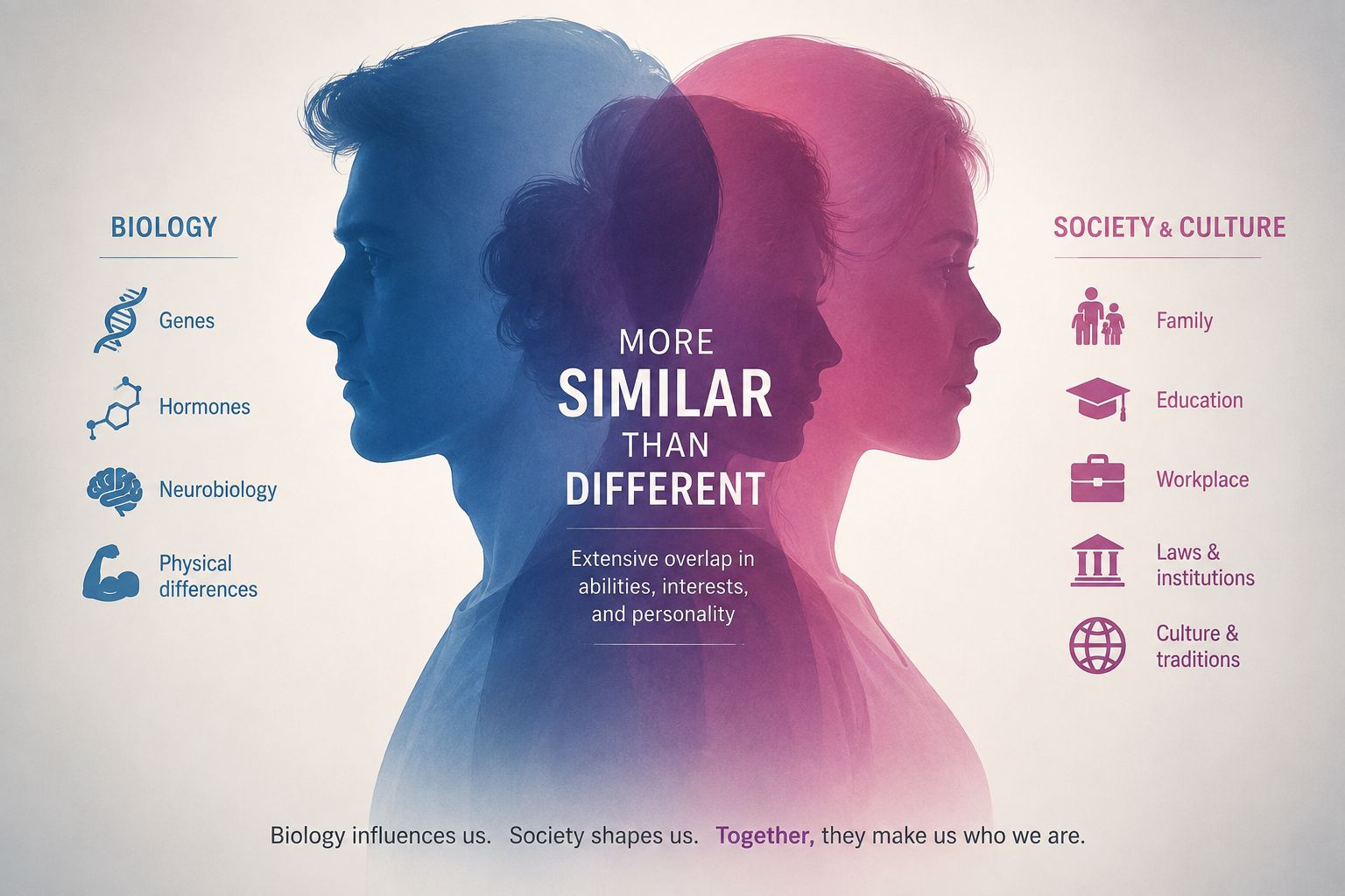 Gender inequality: Innate or acquired?