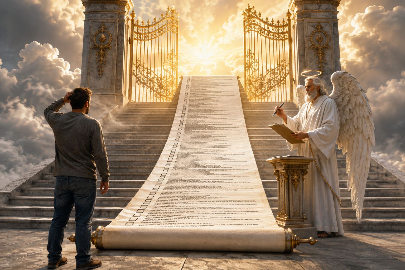 God loves you and has a list of conditions