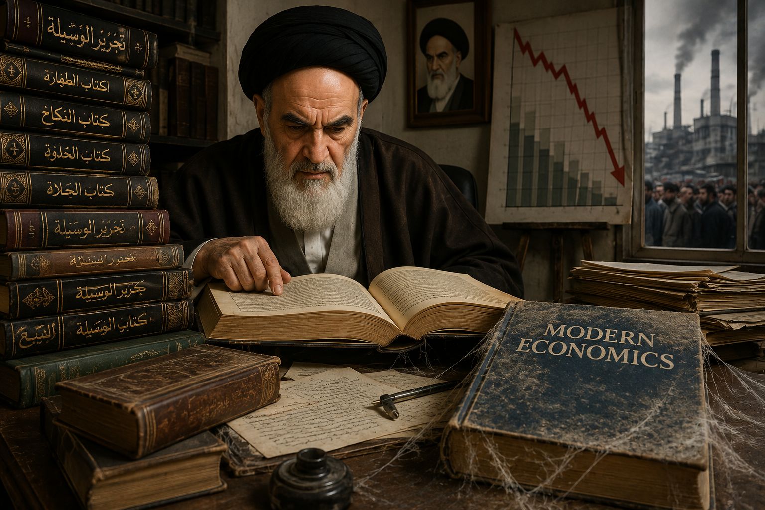 Ruhollah Khomeini wrote about sex with children and animals. Perhaps he should have studied economics instead