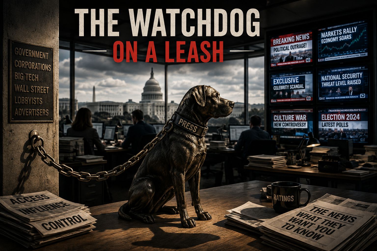 The media like the establishment: Another Watergate impossible?