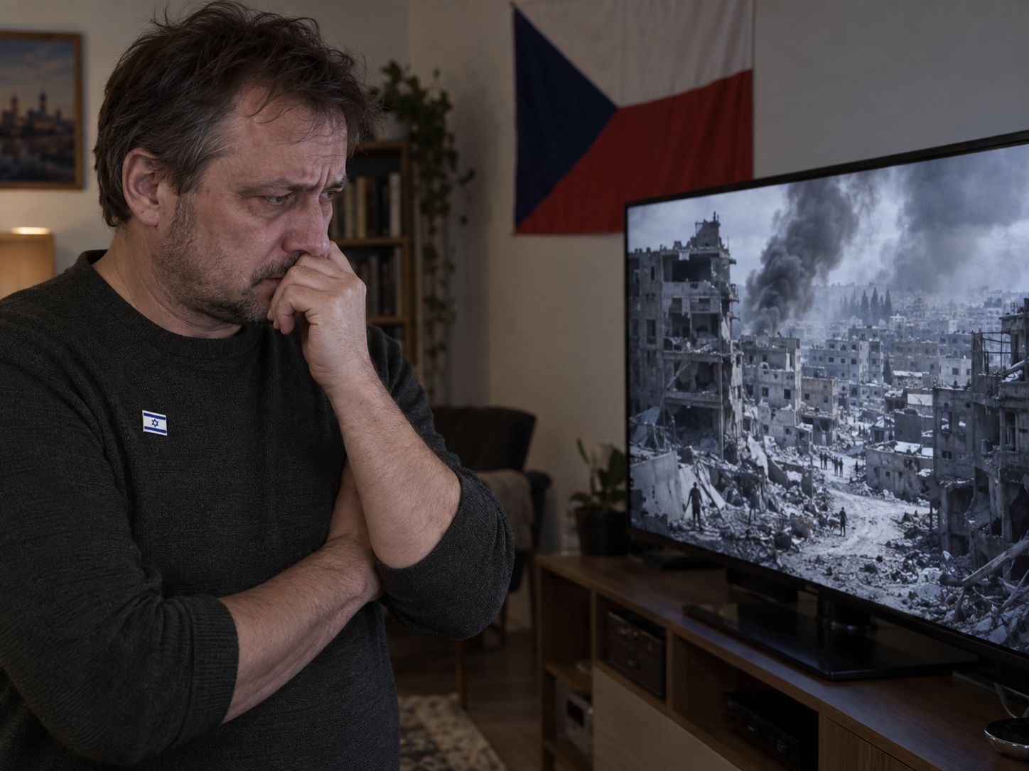 Fanatically pro-Israeli Czechs started to support Palestinians