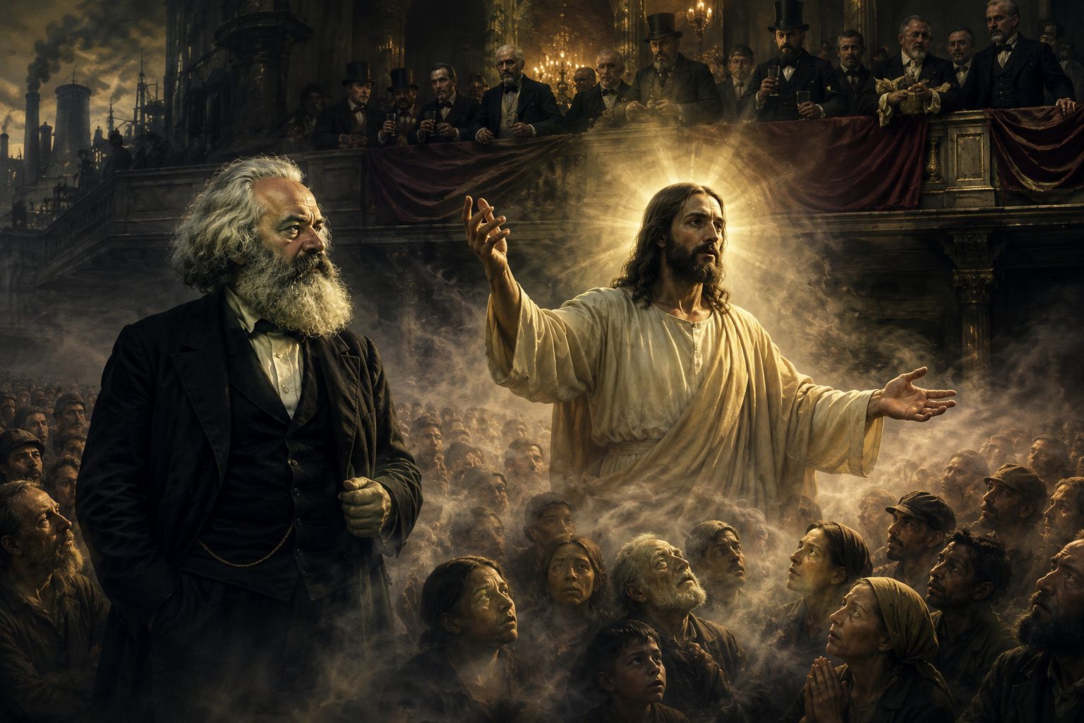 They won’t admit Jesus didn’t exist. It is the opium of the people
